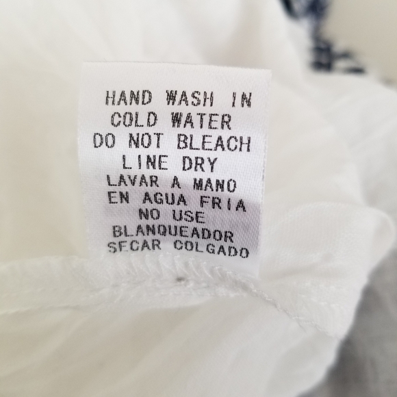 Entro Off the Shoulder Embroidered Dress Size S - Picture 7 of 12